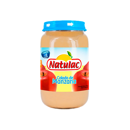 [7592396003695] Colado de Manzana Natulac 186 g