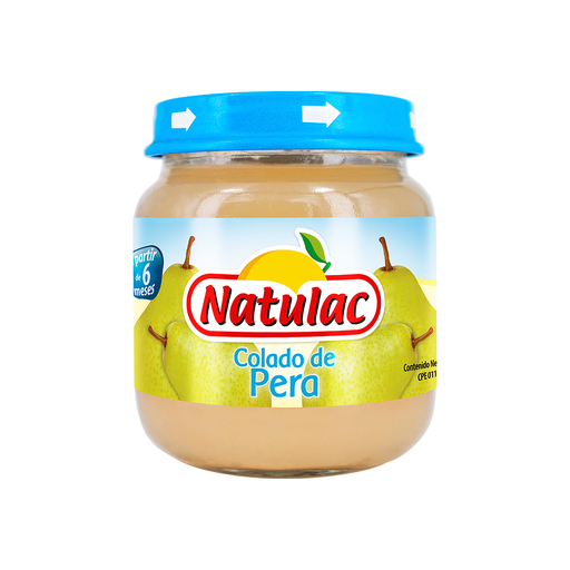 [7592396004876] Colado de Pera Natulac 113 g