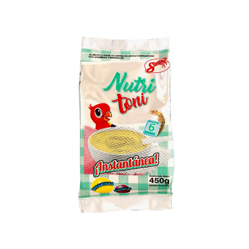 [7592498001759] Crema de Arroz Instantánea Santoni Nutri Toni 400 gr.