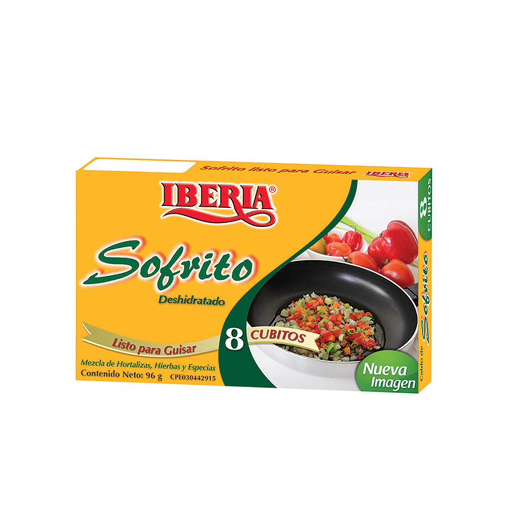 Cubito para Paella Iberia 96 gr (8 Unidades)