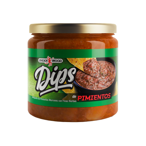 [7591072004179] Dips Underwood Diablitos Pimientos Morrones 220 Gr.