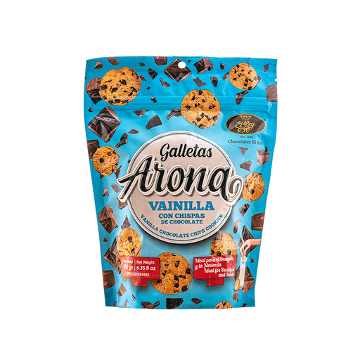 [7598393000071] Galletas Arona Vainilla con Chispas de Chocolate 180 gr