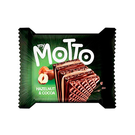 [13800205877981] Galletas My Motto Halzenut & Cocoa 34 gr (Chocolate con Avellana)