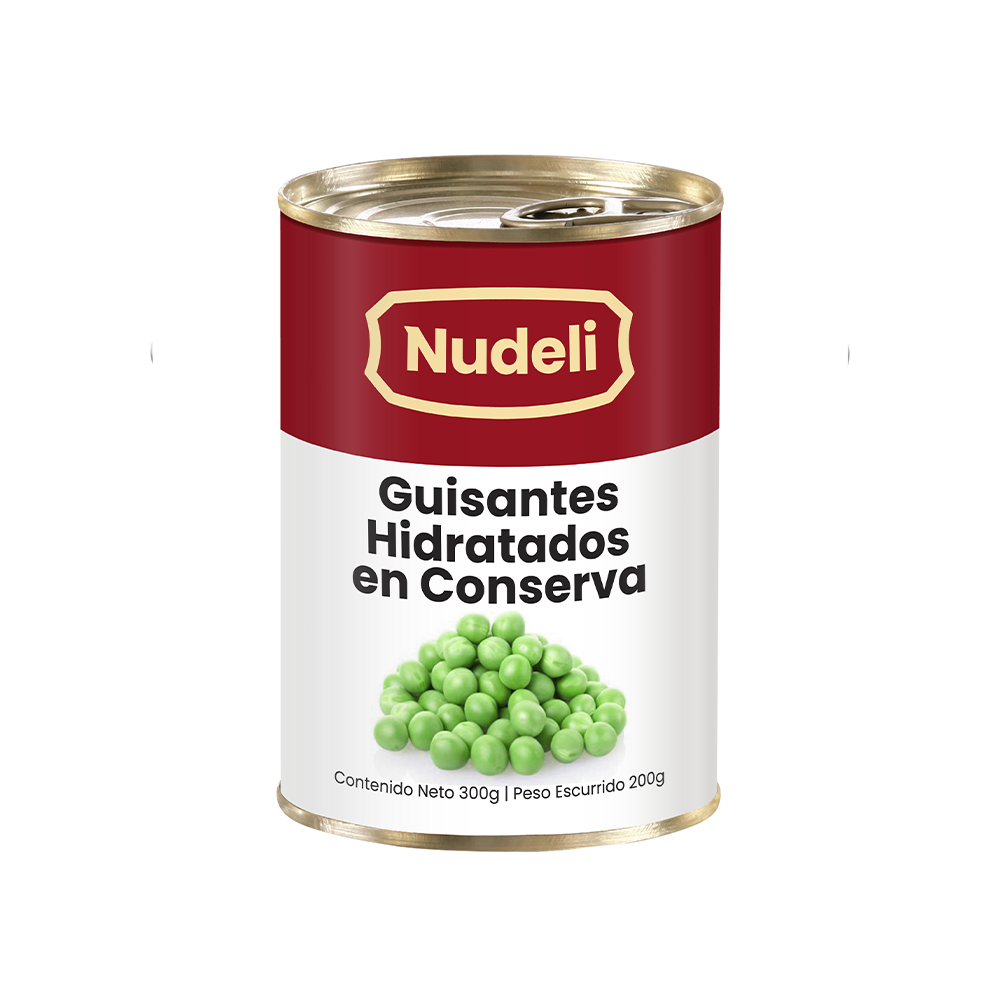 Guisantes Hidratados 300 gr Nudeli