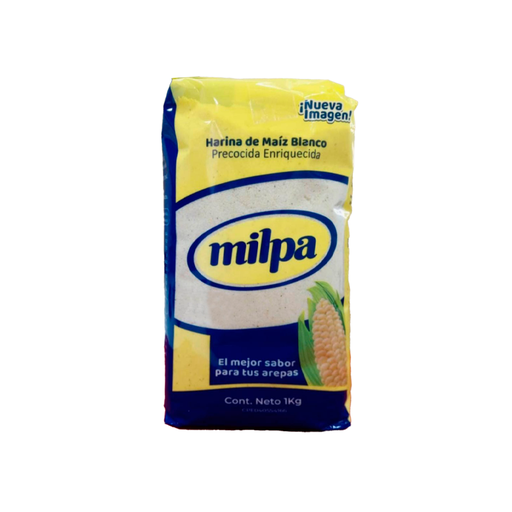 [7591827031818] Harina de Maiz Precocido Milpa 1 kg.