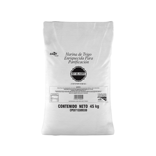 [7591049200559] Harina de Trigo Panadera Rey del Norte 45Kg