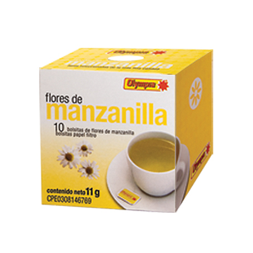 [7591221345504] Infusion de Manzanilla Olympia 11 gr (10 Unidades)
