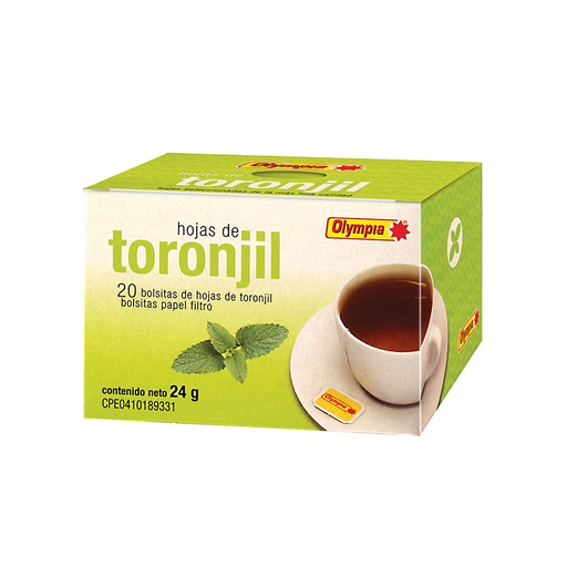 [7591221411841] Infusion de Toronjil Olympia 20 gr (20 Unidades)