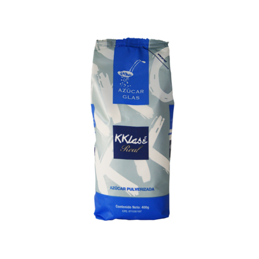Kklase Real Bolsa de 400 gr (Azucar Pulverizada)