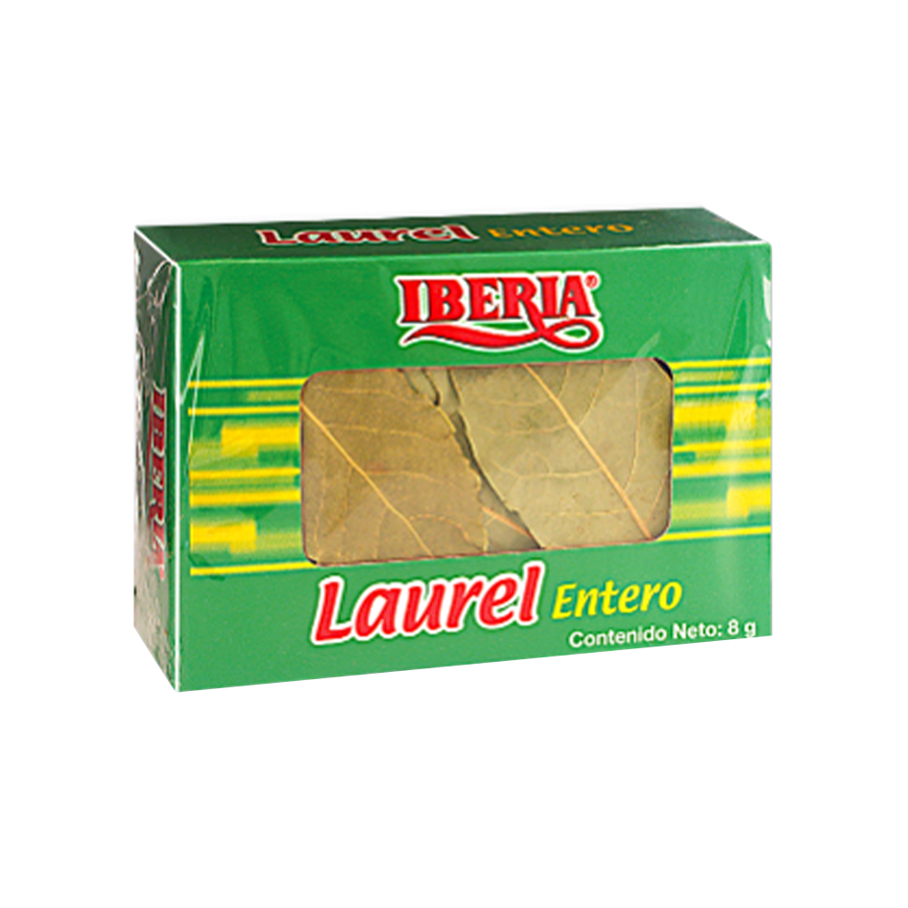 Laurel Entero Iberia  8 gr (Presentacion en Caja)