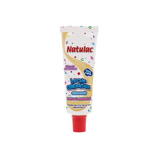[7592396000908] Leche Condensada Azucarada Natulac Tubito 50 g