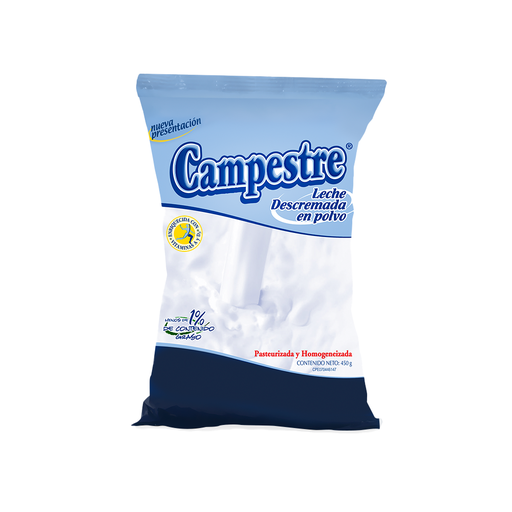 [7592433000519] Leche en Polvo Descremada Campestre 450 gr.