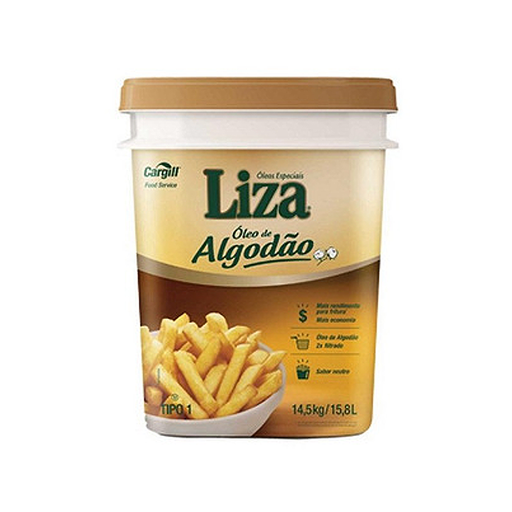 [7896036097991] Liza Aceite de Algodón Bucket 14,5 Lt