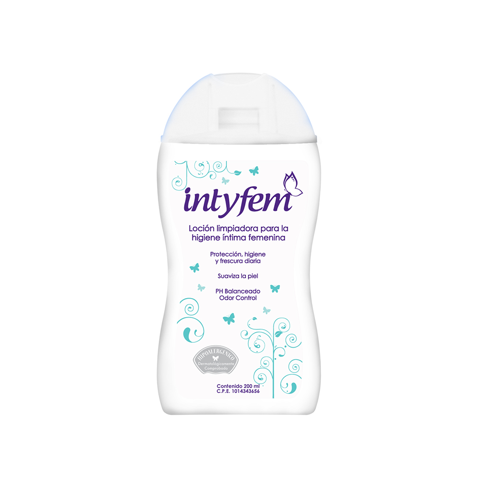 Locion Limpiadora para la Higiene Intima Intyfem 200 ml