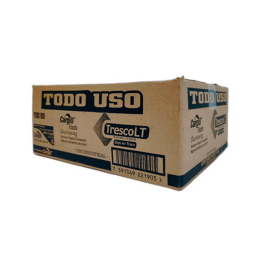 [7591049000708] Manteca Tresco 15 Kg