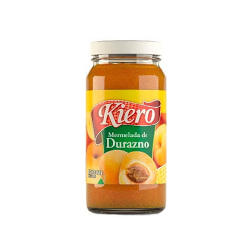 [7592723105467] Mermelada de Durazno Kiero 230 gr