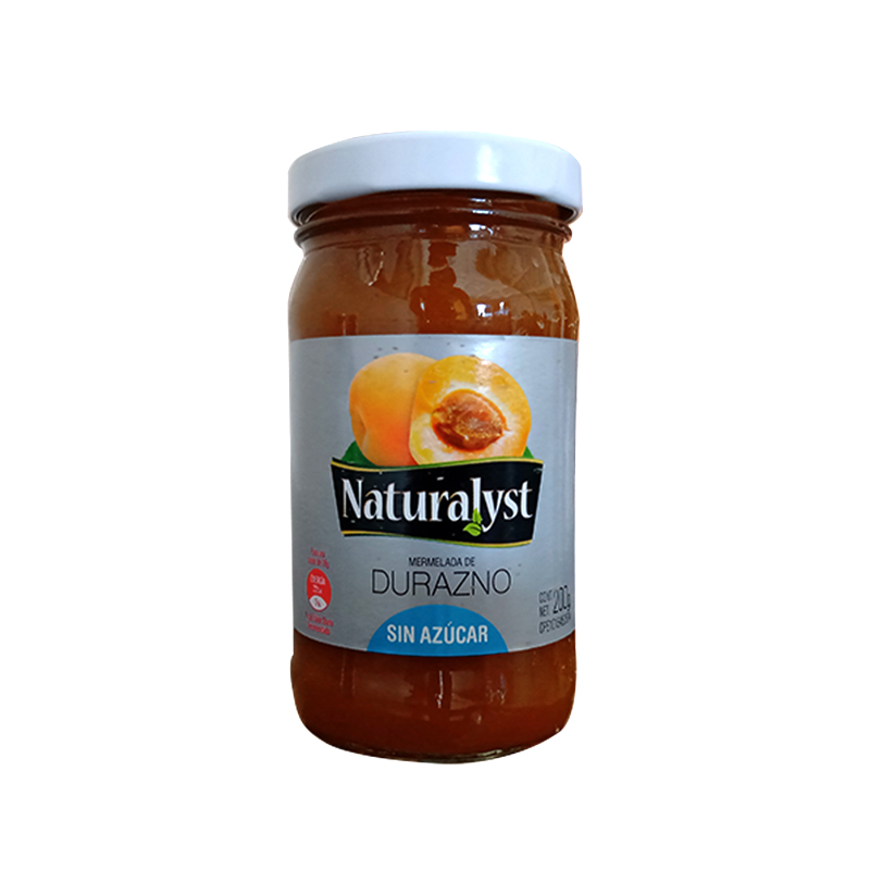 Mermelada de Durazno Sin Azucar Naturalyst 200 gr