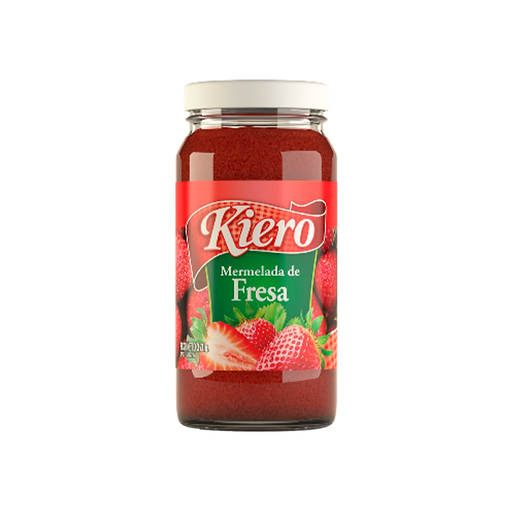 [7592723105450] Mermelada de Fresa Kiero 230 gr