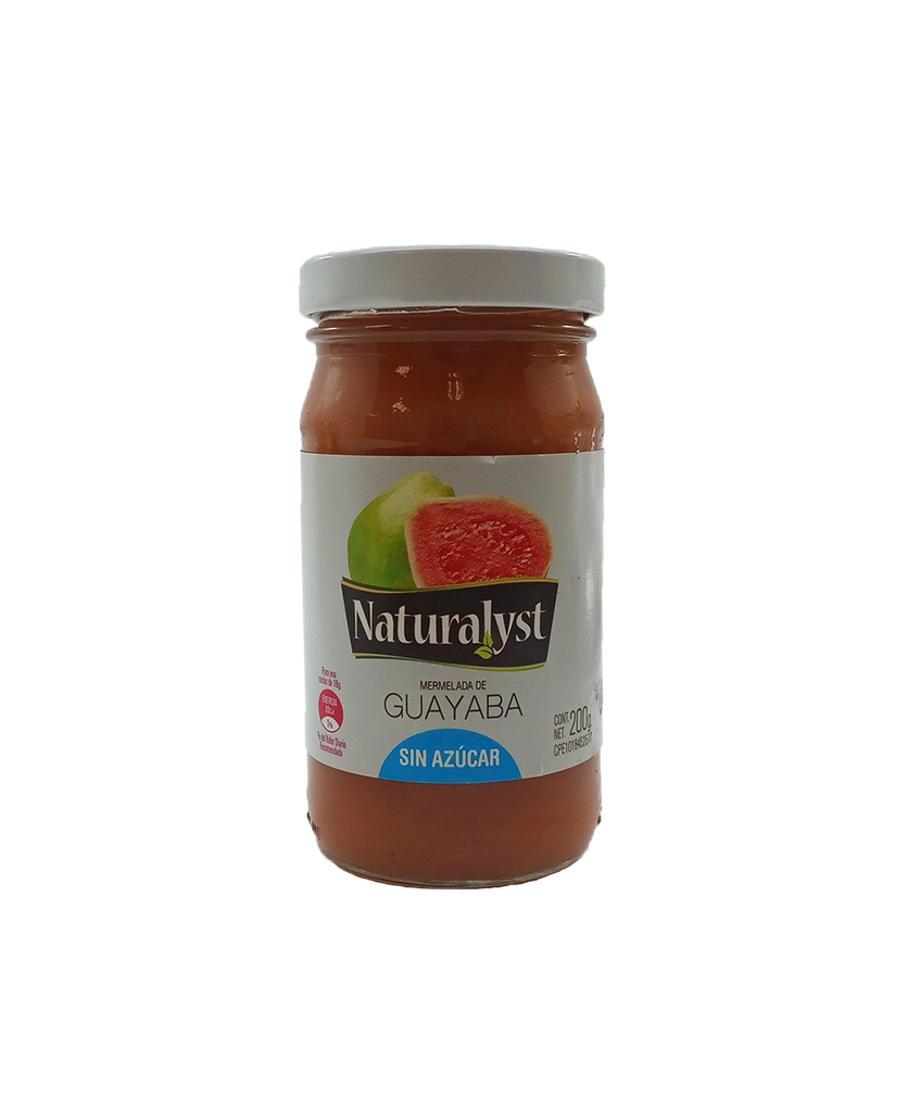 Mermelada de Guayaba Sin Azucar Naturalyst 200 gr