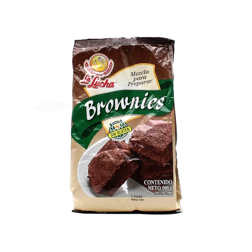 [7591827800308] Mezcla para hacer Brownies sin Glúten 500 gr