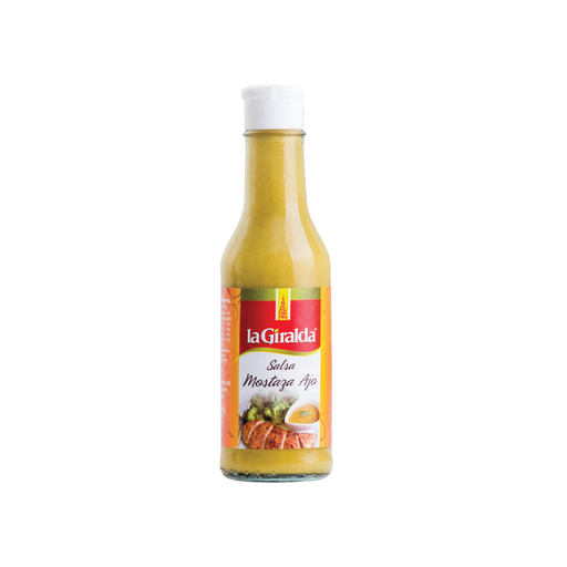 [7591015162423] Mostaza Ajo La Giralda 165 gr