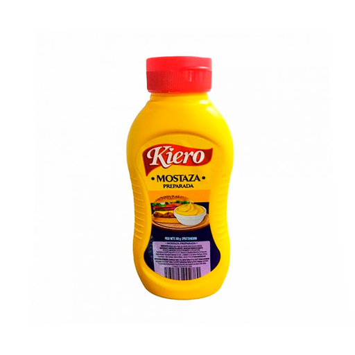 [7592723002780] Mostaza Kiero Squeeze 300 gr