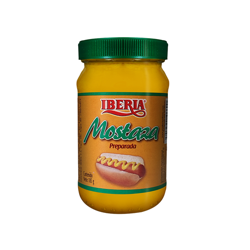 [7591221106600] Mostaza Preparada Iberia 185 gr