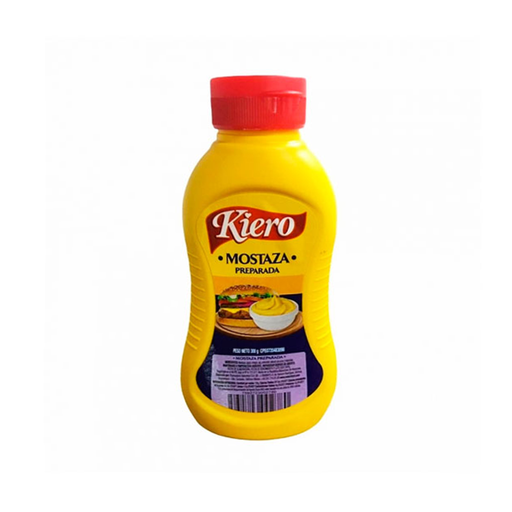 [7592723004203] Mostaza Preparada Kiero 185 gr