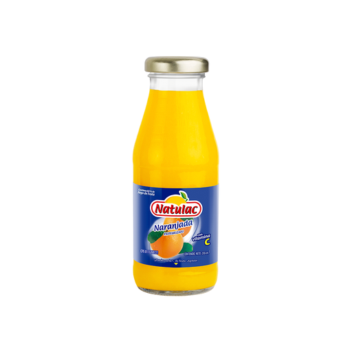 [7592396003077] Naranjada Natulac vidrio 250 ml