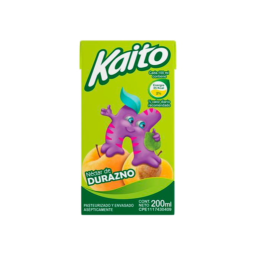 [7592723104576] Nectar de Durazno Kaito 200 ml