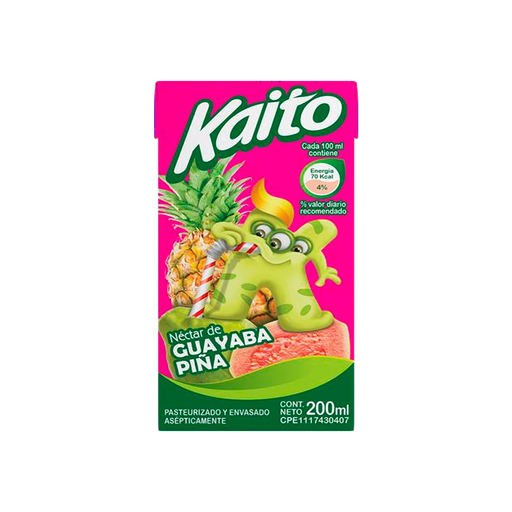 [7592723104552] Nectar de Guayaba Piña Kaito 200 ml