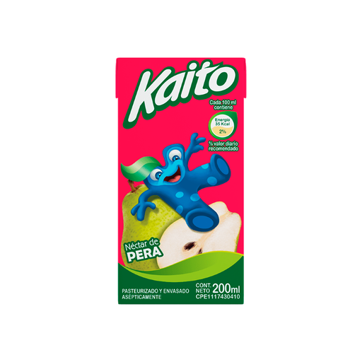 [7592723104538] Nectar de Pera Kaito 200 ml