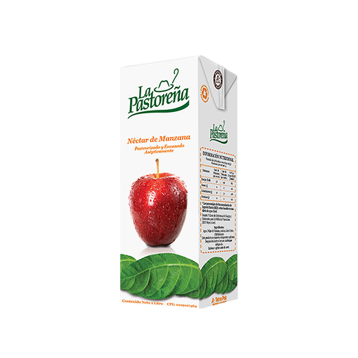 [7592479000238] Néctar de Manzana La Pastoreña UHT 1L