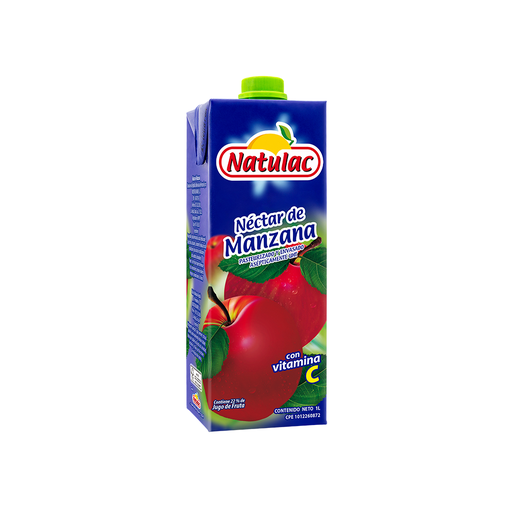 [7592396002117] Néctar de Manzana Natulac UHT 1 L