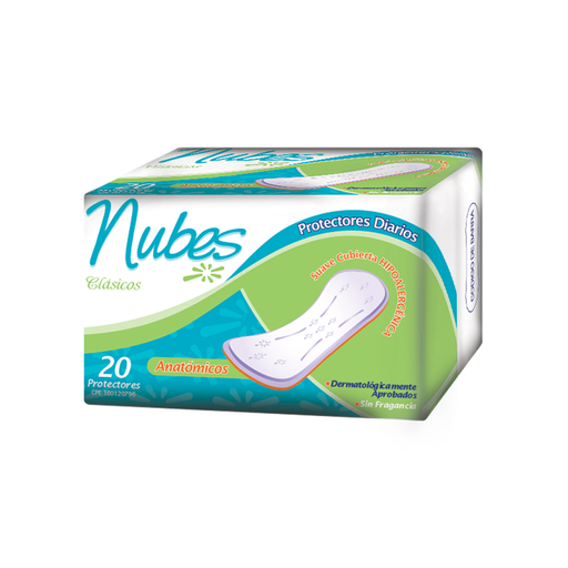 [7591248330309] Protectores Diarios Nubes (20 Unidades)
