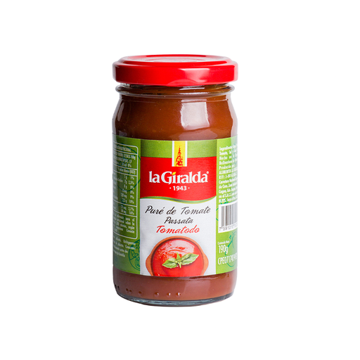 [7591015152127] Pure de Tomate Tomatodo La Giralda 190 gr
