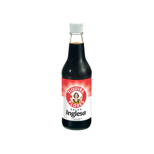 [7591112055024] Salsa Inglesa Tiquire Flores 300 Cc