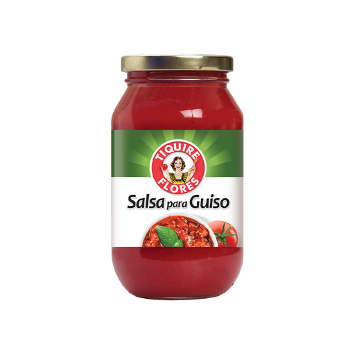 [7591112462112] Salsa Para Guiso Tiquire Flores 480 G