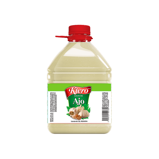 [7592723105139] Salsa de Ajo Kiero 3,8 L