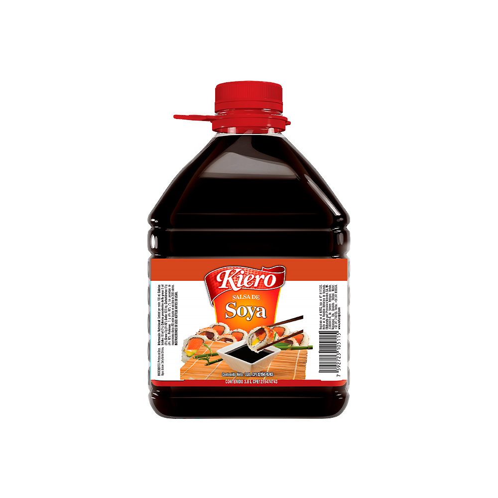 Salsa de Soya Kiero 3,8 L