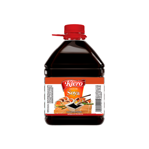 [7592723105115] Salsa de Soya Kiero 3,8 L