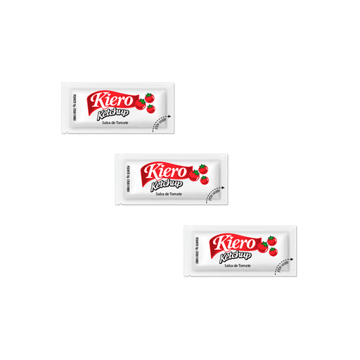 [Pend1] Salsa de Tomate Ketchup Sachet Kiero 10 gr