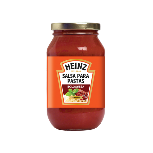 [7591112026161] Salsa para Pastas Bolognesa Heinz 495 Gr