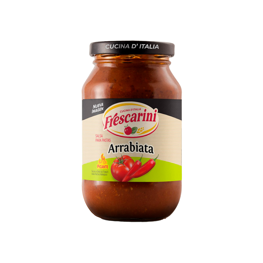 Salsa para Pastas Frescarini Arrabiata Picante 490 gr