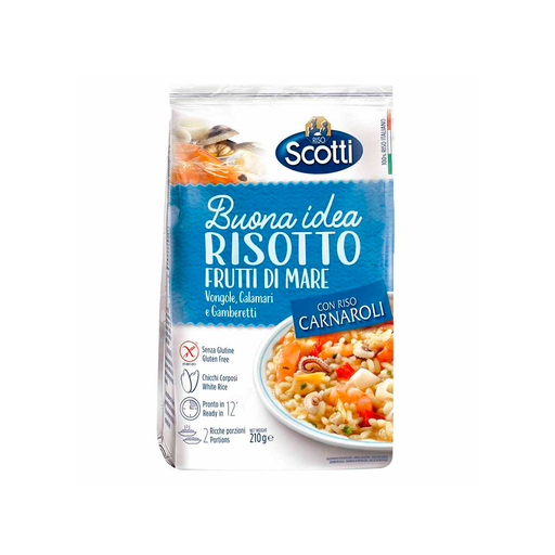 [8001860257803] Scotti Risotto Buona Idea Frutti Di Mare 210Gr