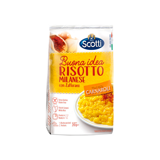[8001860257810] Scotti Risotto Buona Idea Milanese 210Gr