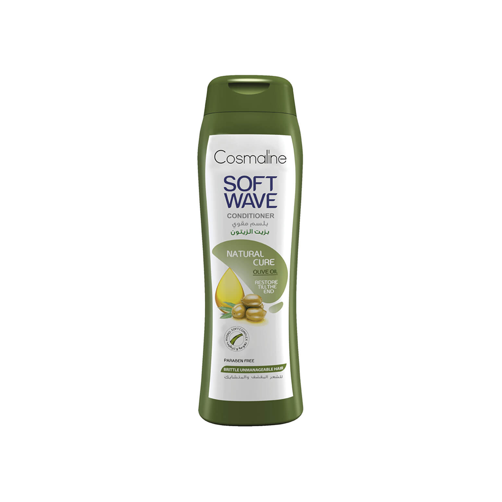 Soft Wave Acondicionador Cura Natural Aceite de Oliva 400 ml 
