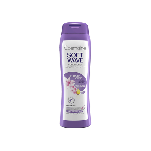 [5281019033912] Soft Wave Acondicionador Cura de Keratina Cabello Seco y Dañado 400 ml 