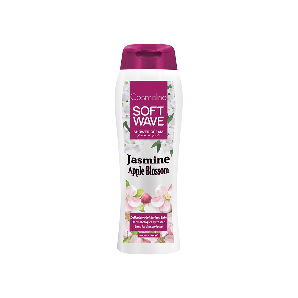 Soft Wave Crema de Ducha Flor Manzana Jazmin 400 ml