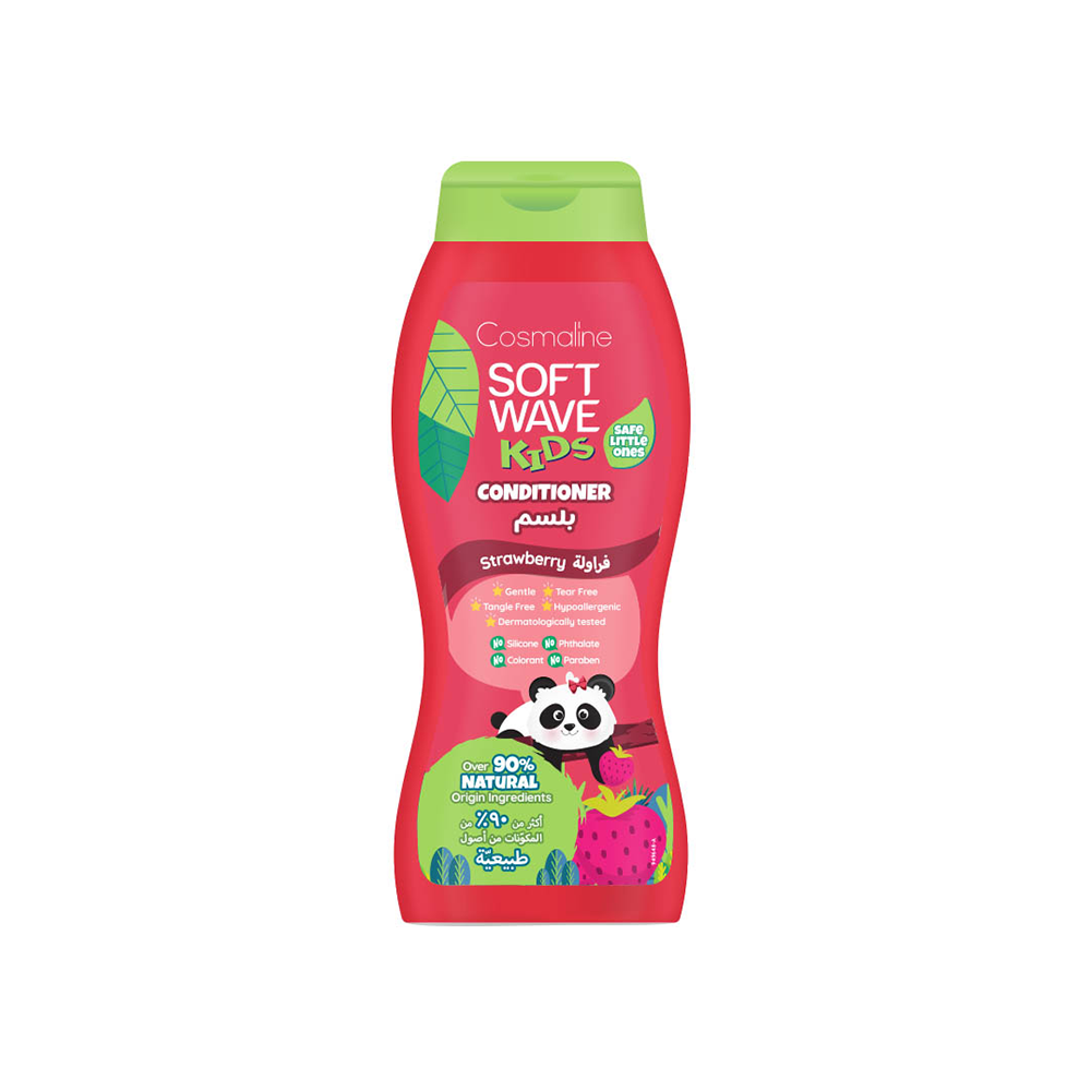 Soft Wave Niños Acondicionador Fresa 400 ml 